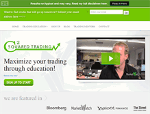 Tablet Screenshot of csquaredtrading.com